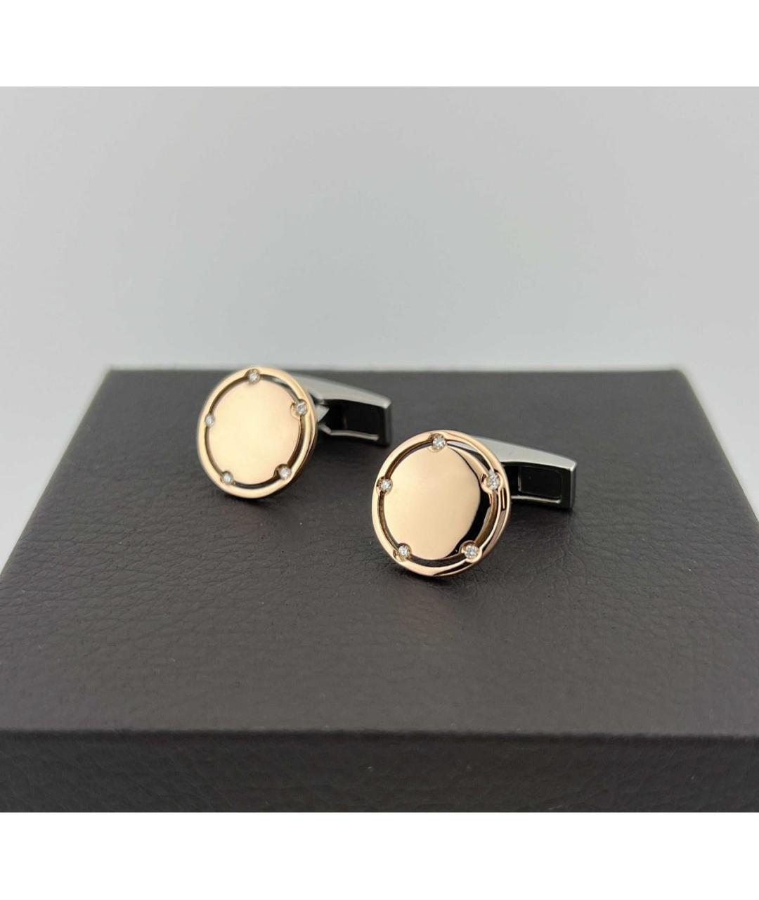 DAMIANI Серебряные запонки из белого золота, фото 8