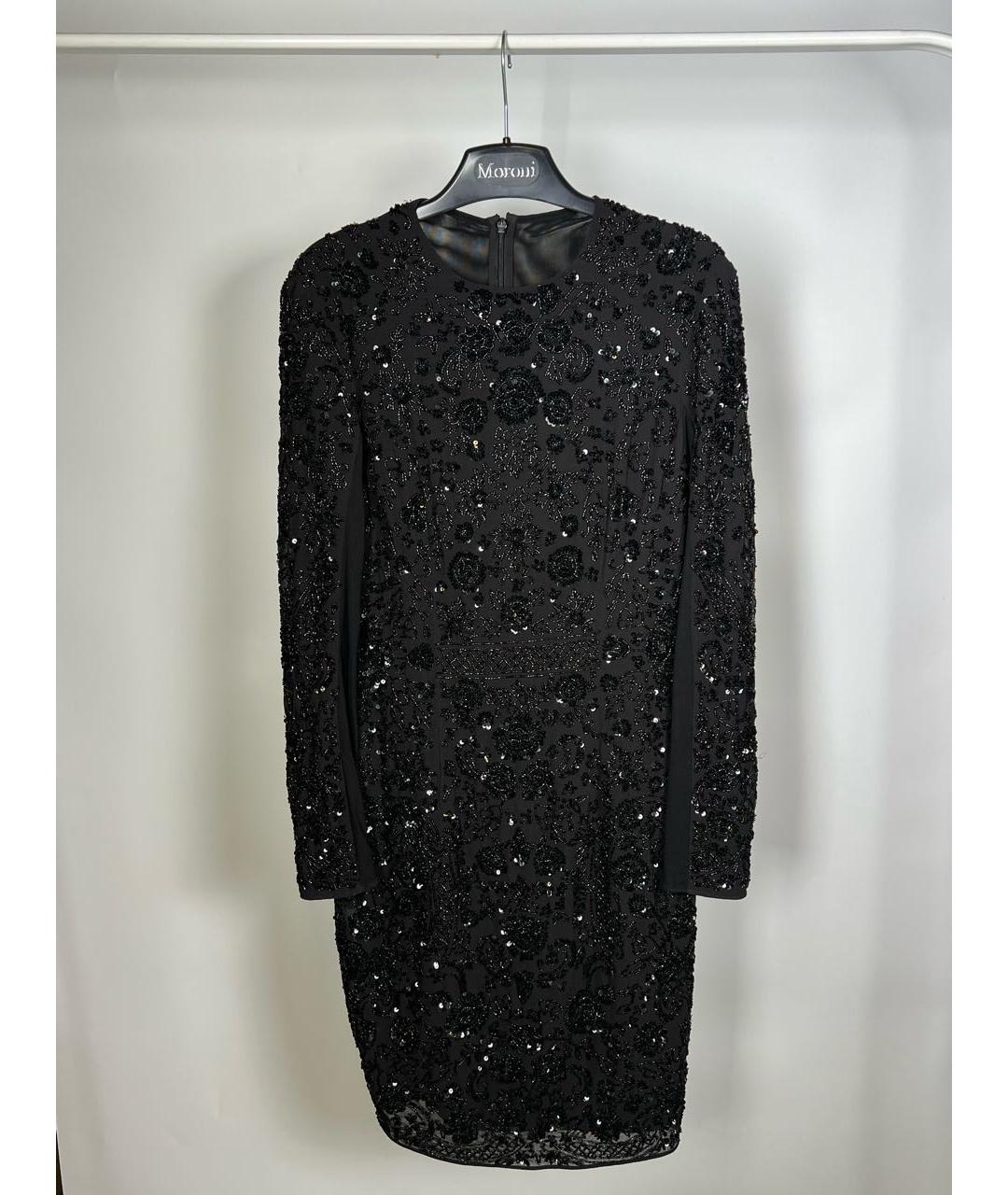 NEEDLE & THREAD Черное коктейльное платье, фото 5