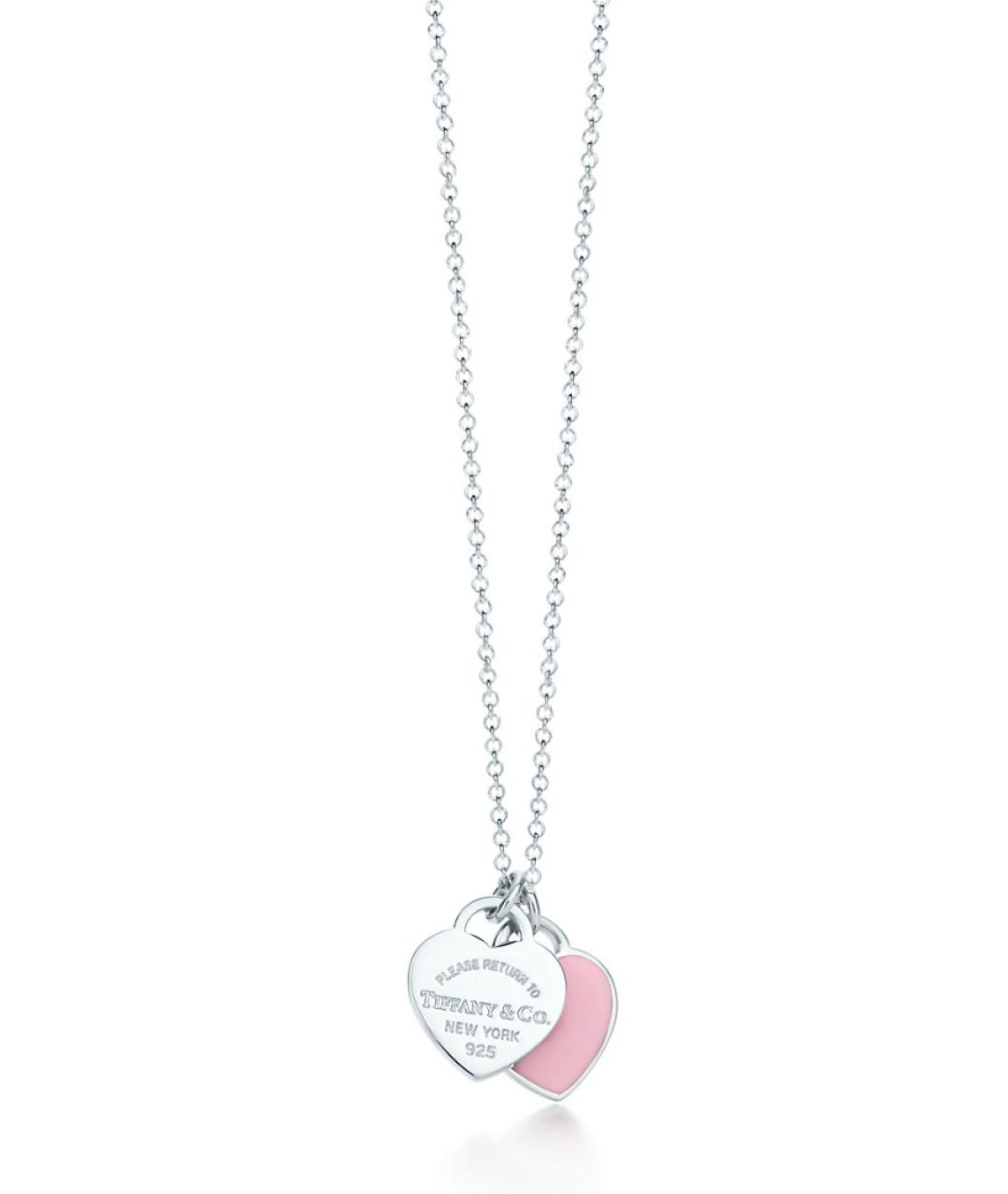 TIFFANY&CO Розовая серебряная цепочка, фото 9