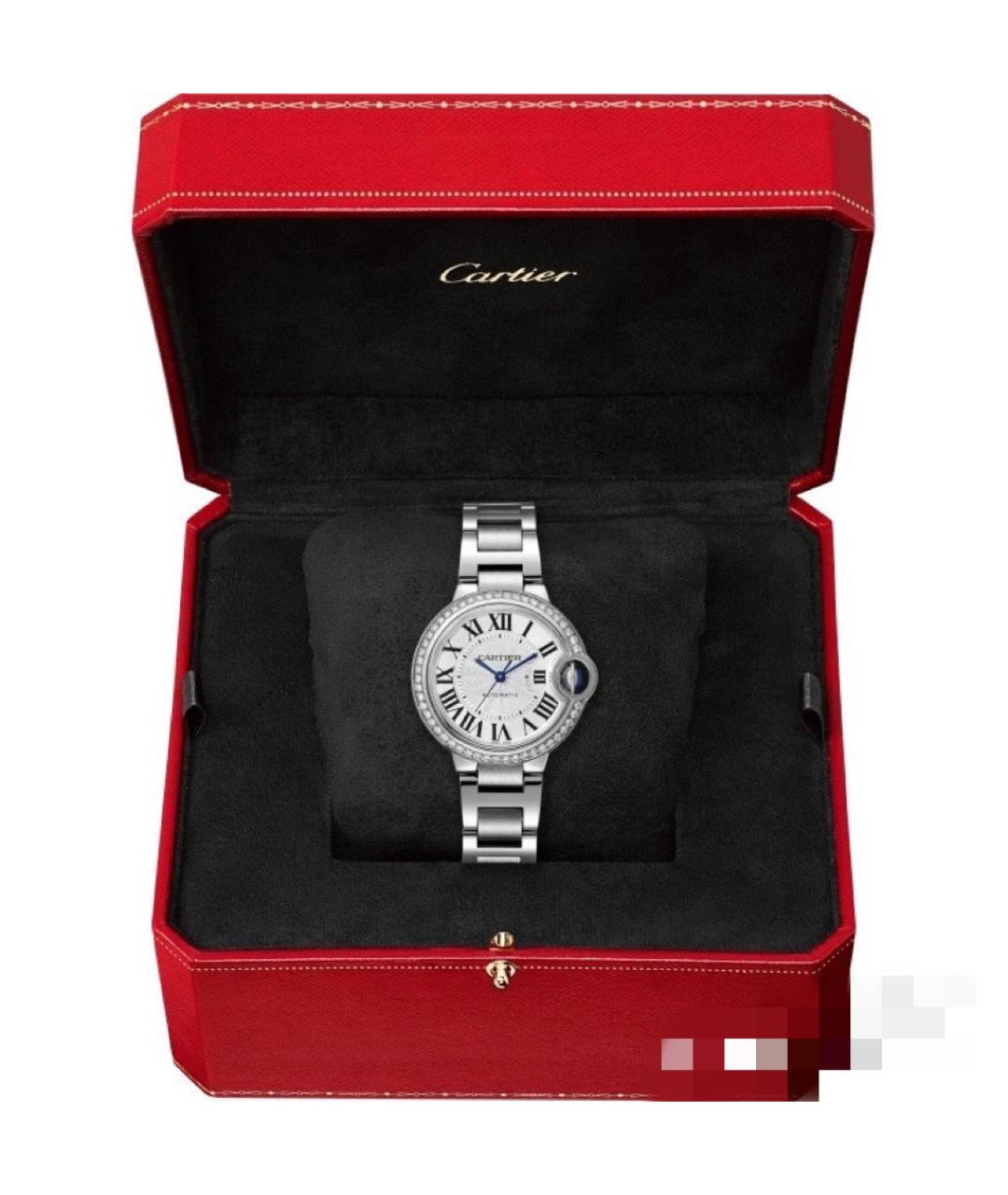 CARTIER Белые часы, фото 5