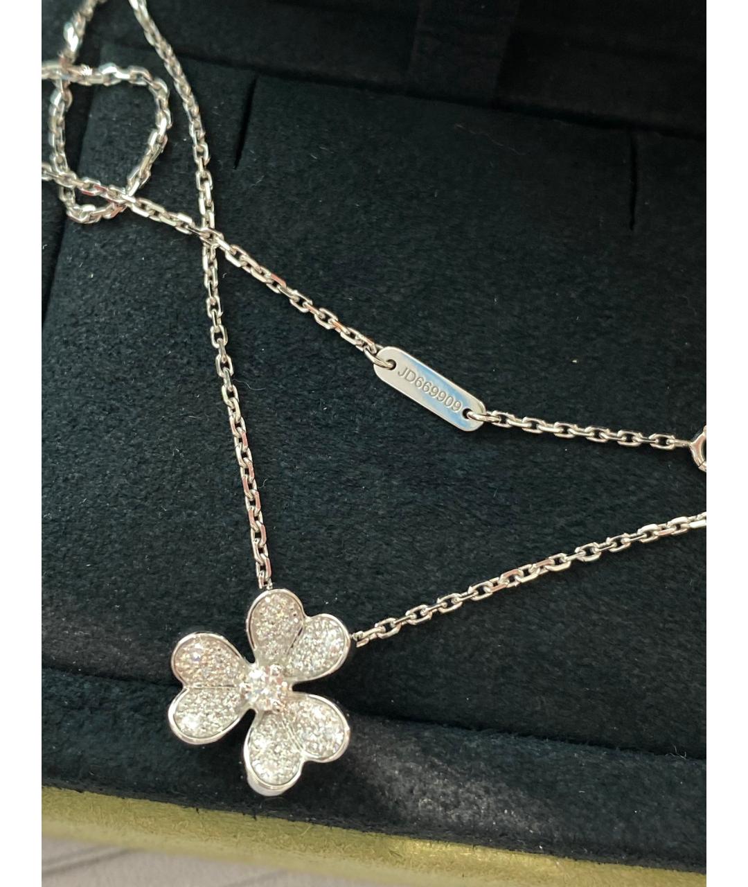 VAN CLEEF & ARPELS Белая подвеска из белого золота, фото 2