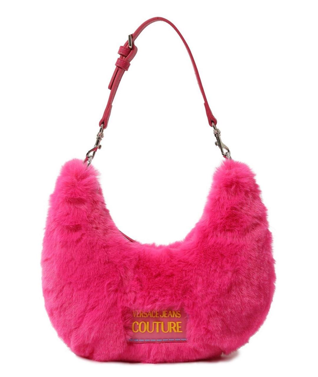 VERSACE JEANS COUTURE Розовая сумка с короткими ручками, фото 1