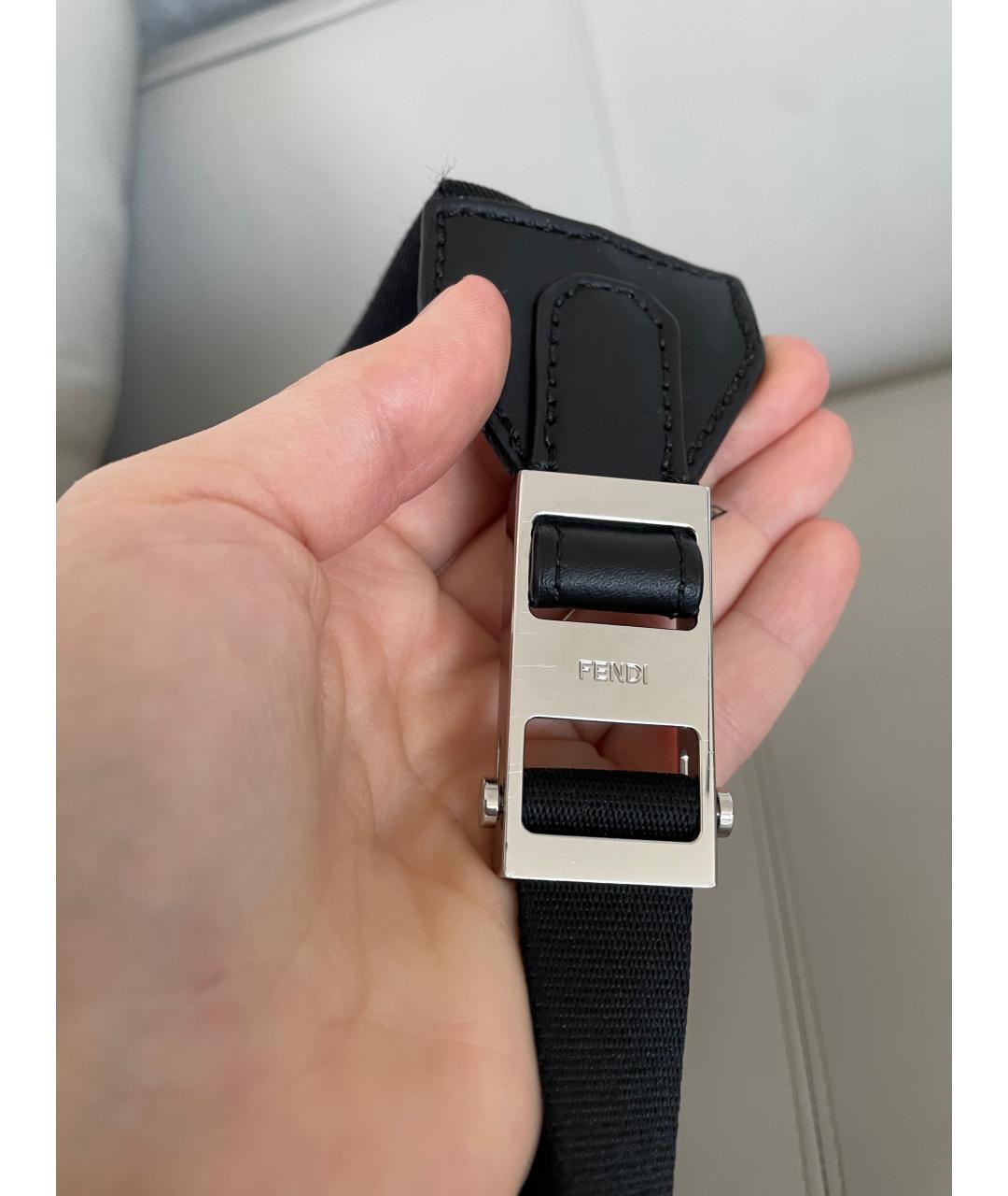 FENDI Черный рюкзак, фото 6