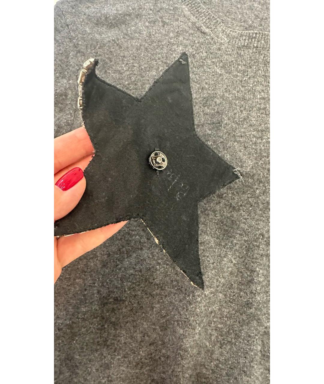 DOLCE&GABBANA Антрацитовый кашемировый джемпер / свитер, фото 6