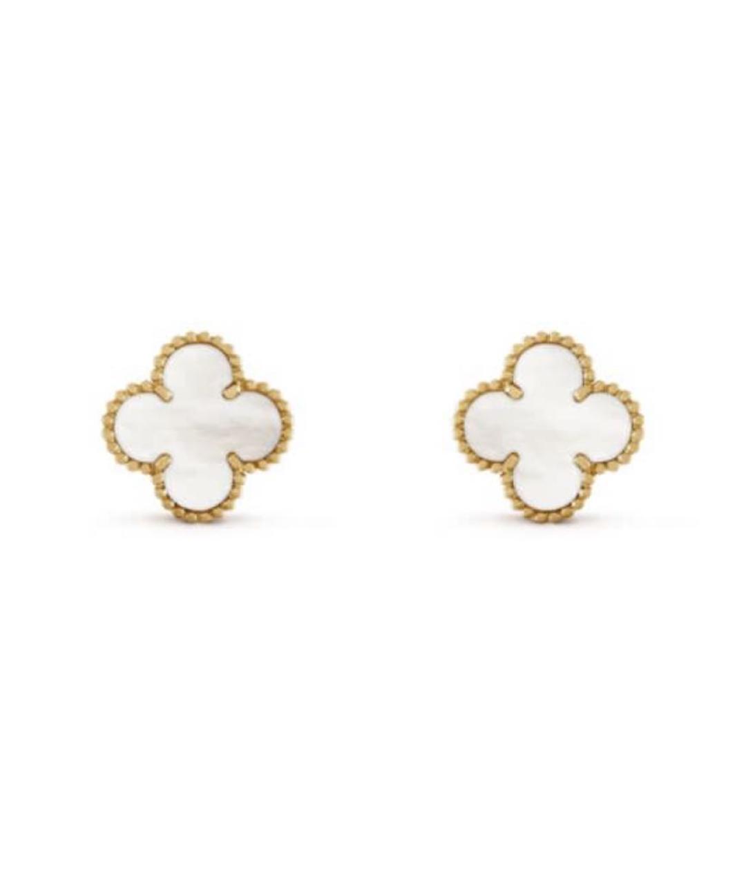VAN CLEEF & ARPELS Золотые серьги из желтого золота, фото 2