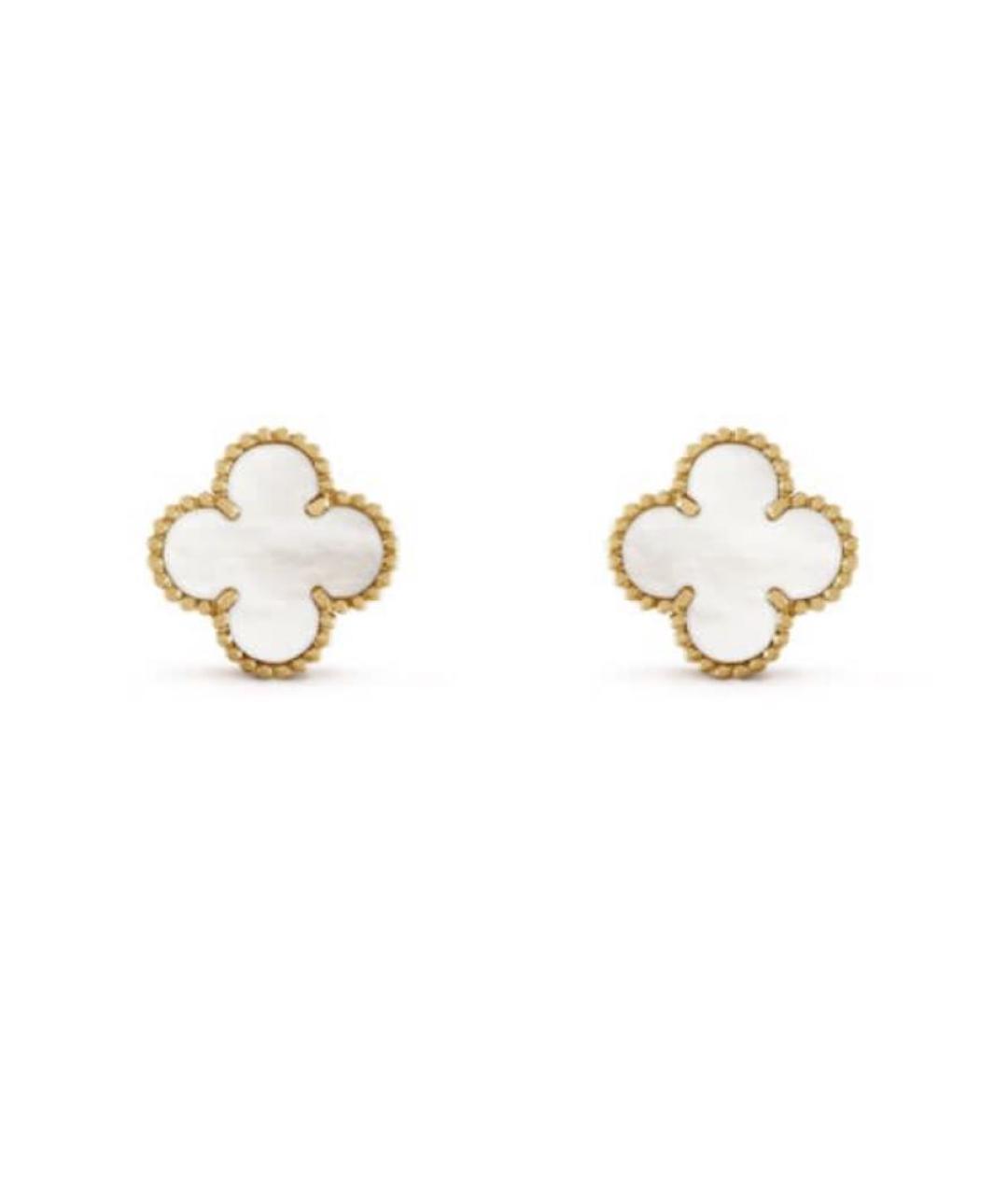 VAN CLEEF & ARPELS Золотые серьги из желтого золота, фото 1