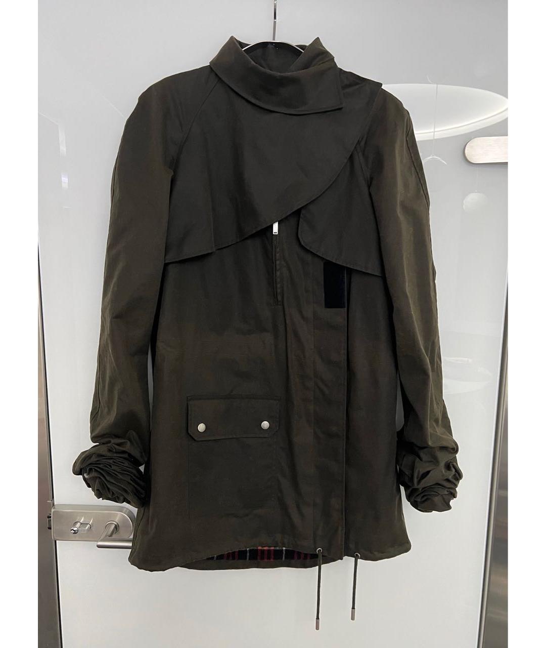 SAINT LAURENT Хаки куртка, фото 6