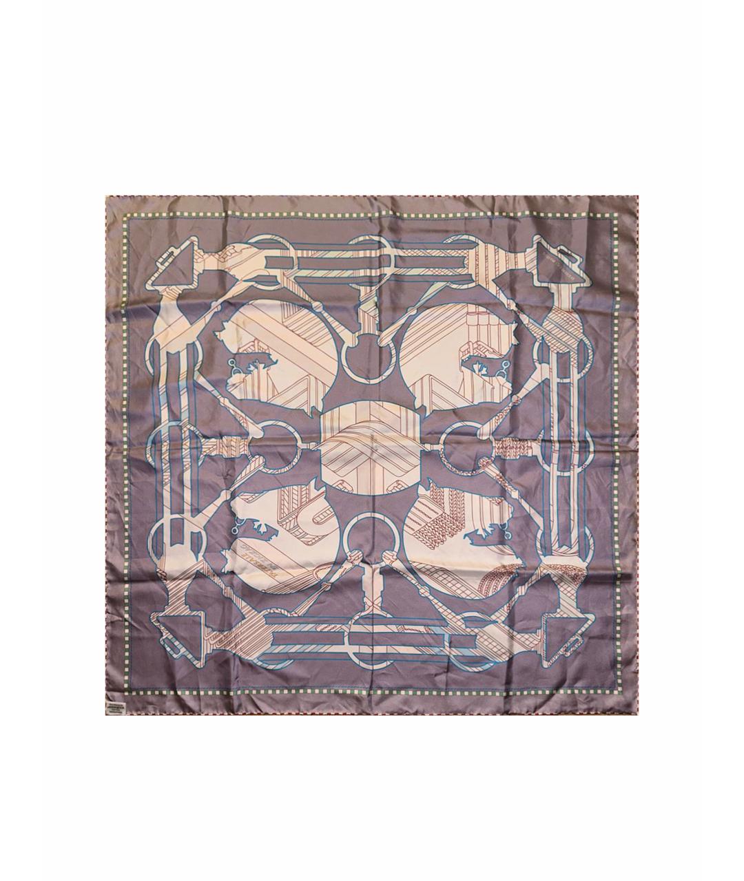 HERMES PRE-OWNED Мульти шелковый платок, фото 1
