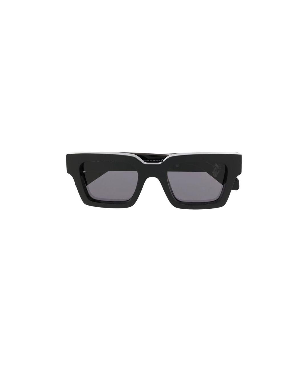 OFF-WHITE Черные солнцезащитные очки, фото 1