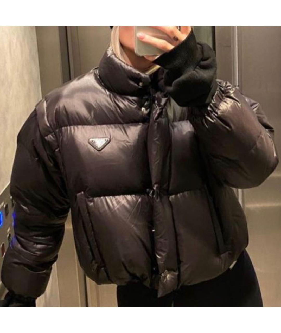 PRADA Черный пуховик, фото 6