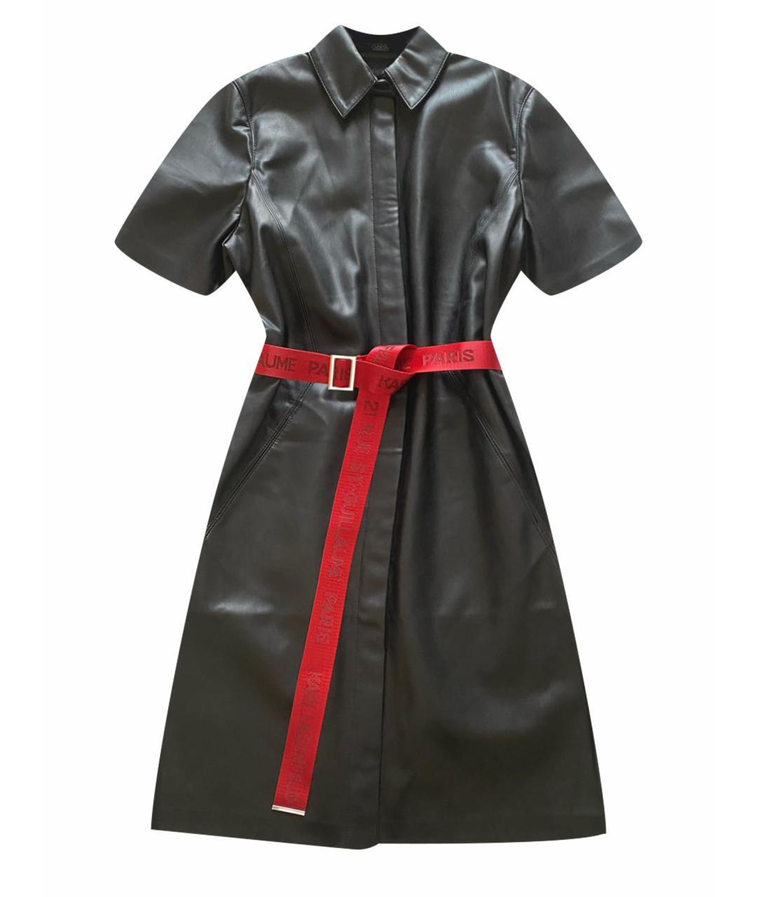 KARL LAGERFELD Черное повседневное платье, фото 1