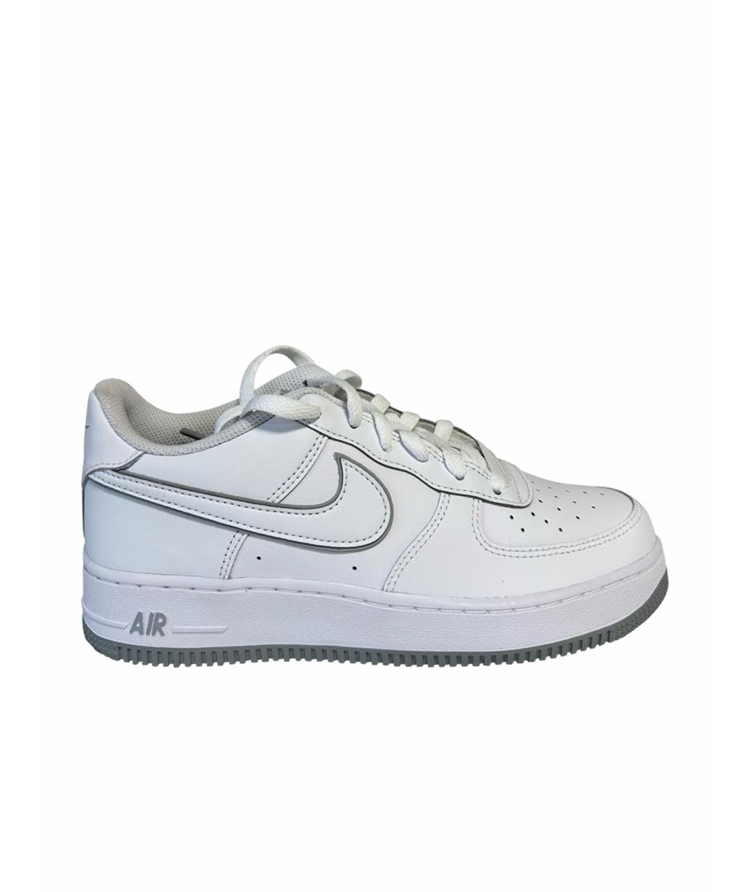 NIKE Белые кожаные кроссовки, фото 1