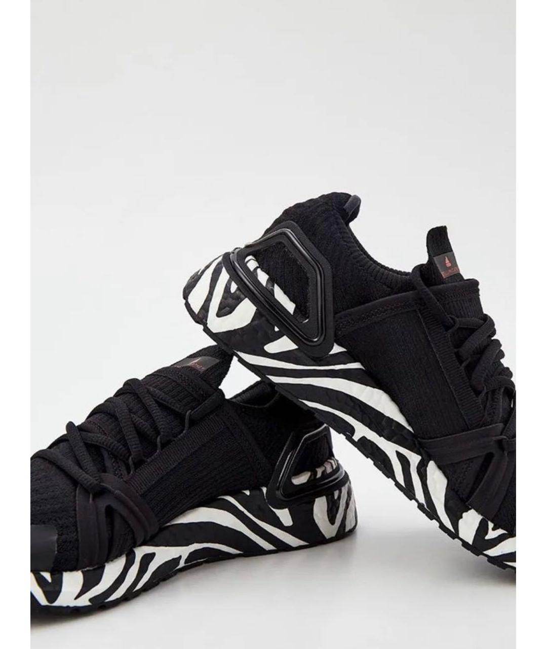 ADIDAS BY STELLA MCCARTNEY Черные текстильные кроссовки, фото 3