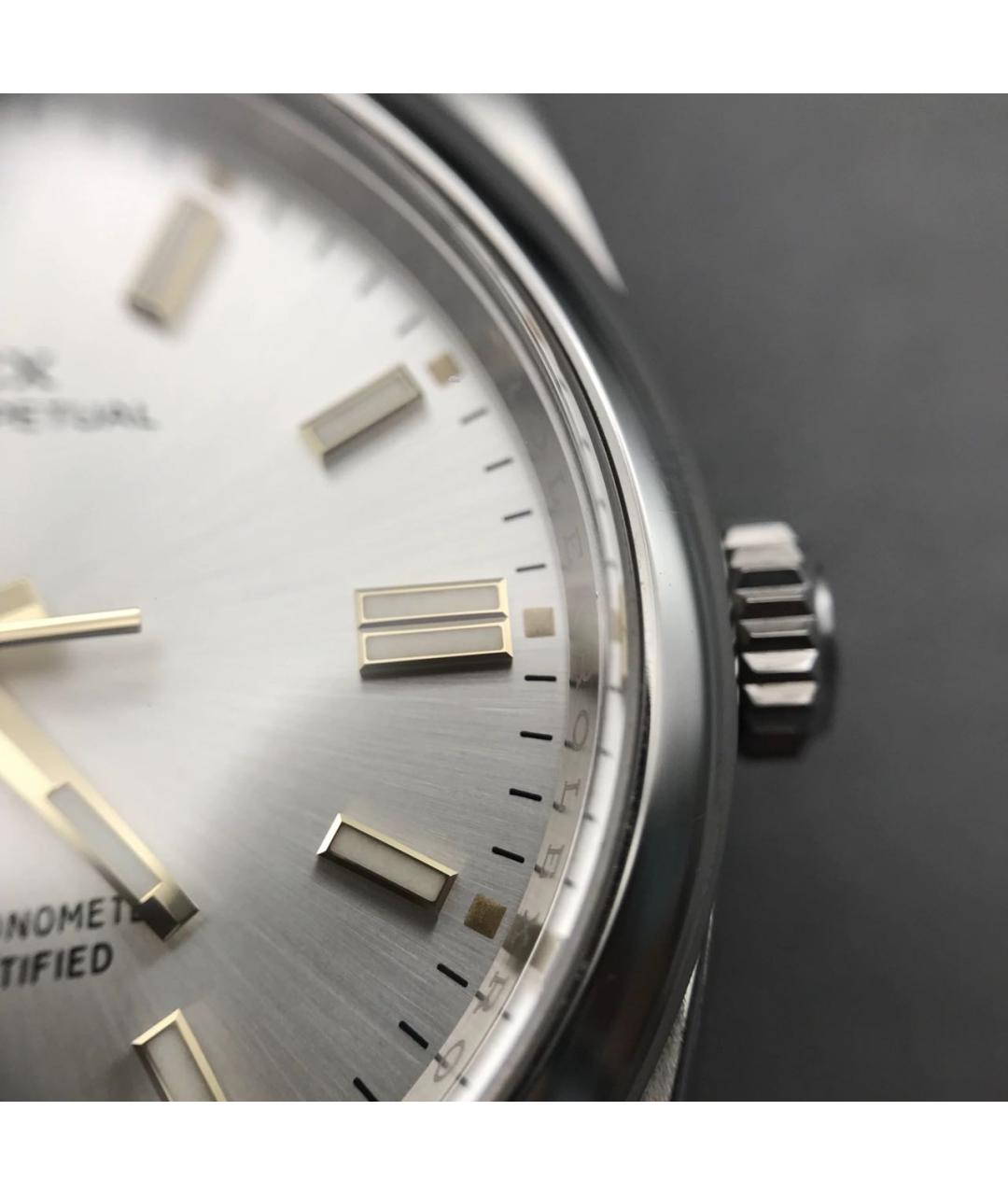 ROLEX Серебряные серебряные часы, фото 5