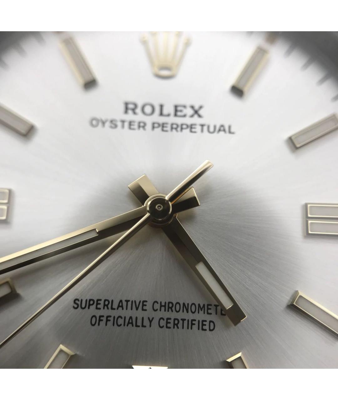 ROLEX Серебряные серебряные часы, фото 4