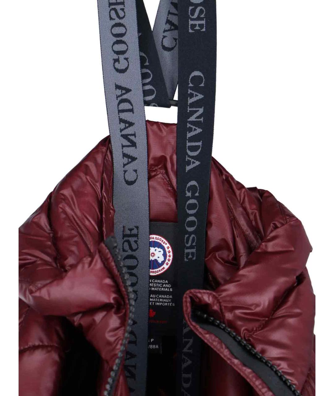 CANADA GOOSE Бордовая куртка, фото 5