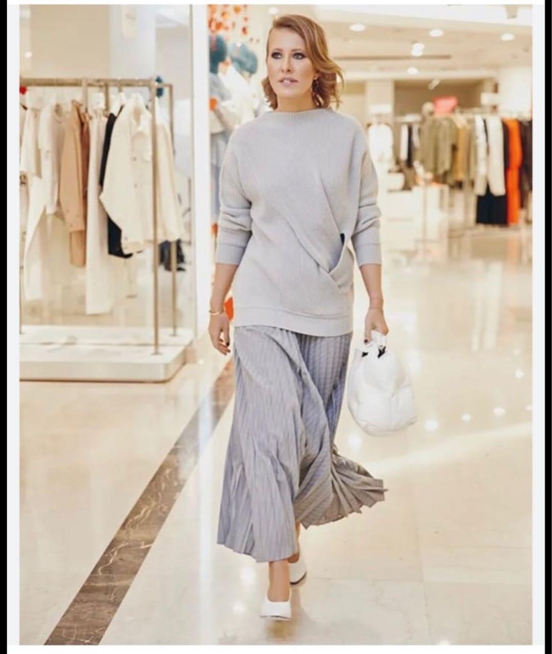 MAX MARA Голубой шерстяной джемпер / свитер, фото 2