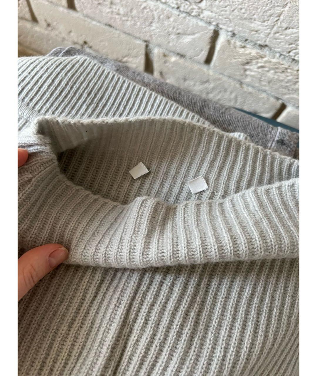 MAX MARA Голубой шерстяной джемпер / свитер, фото 4