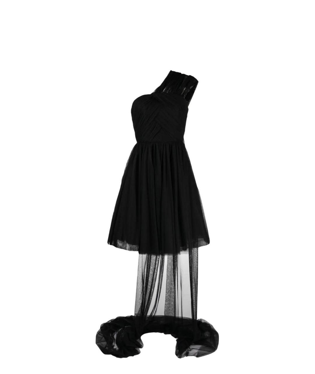 ANOUKI Черное полиэстеровое вечернее платье, фото 1