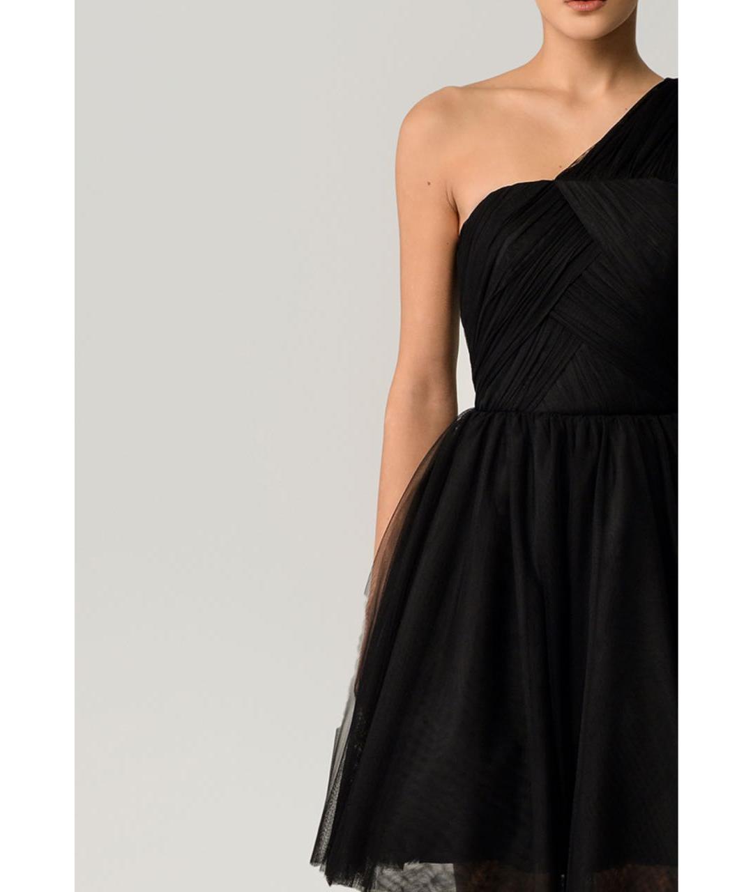 ANOUKI Черное полиэстеровое вечернее платье, фото 3