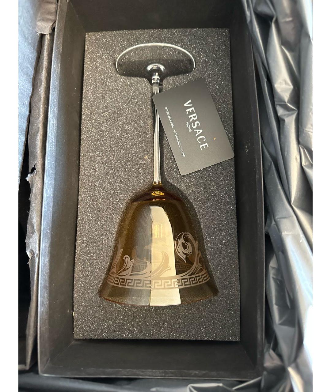 VERSACE Стеклянный бокал для вина, фото 6