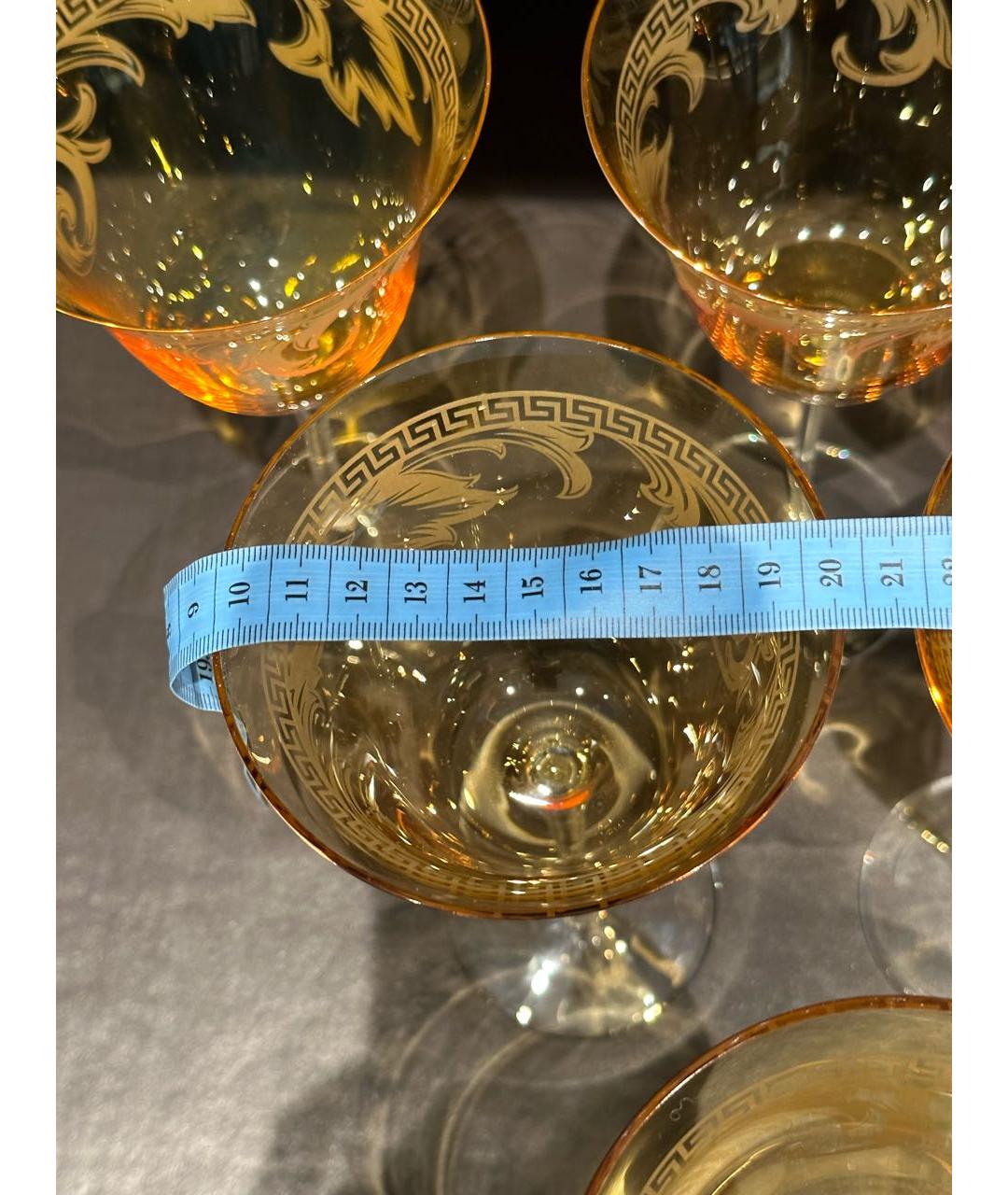 VERSACE Стеклянный бокал для вина, фото 5