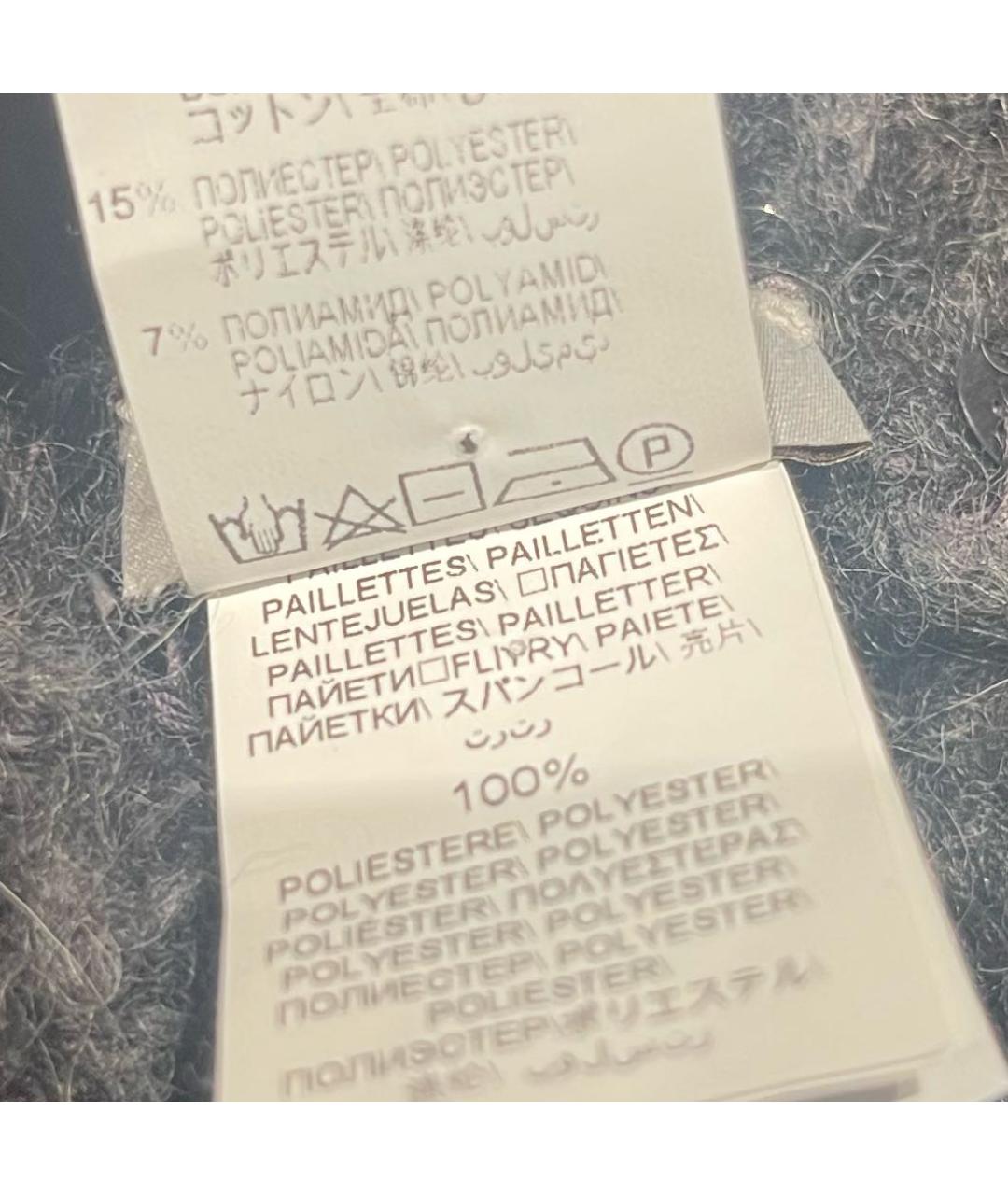 BRUNELLO CUCINELLI Серая шерстяная шапка, фото 6