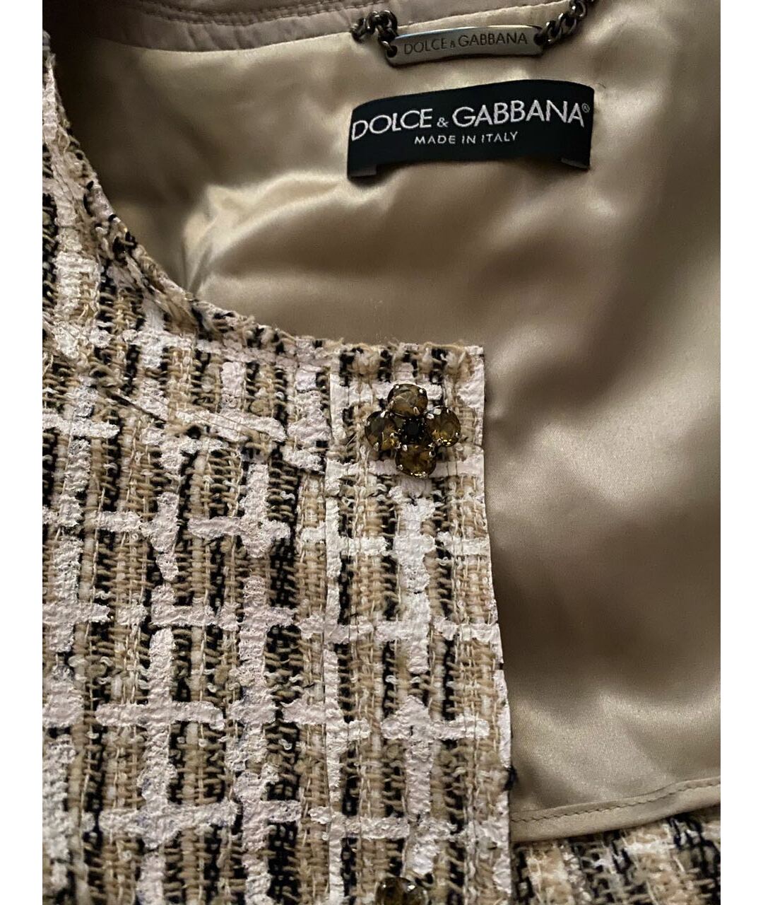 DOLCE&GABBANA Бежевое пальто, фото 3