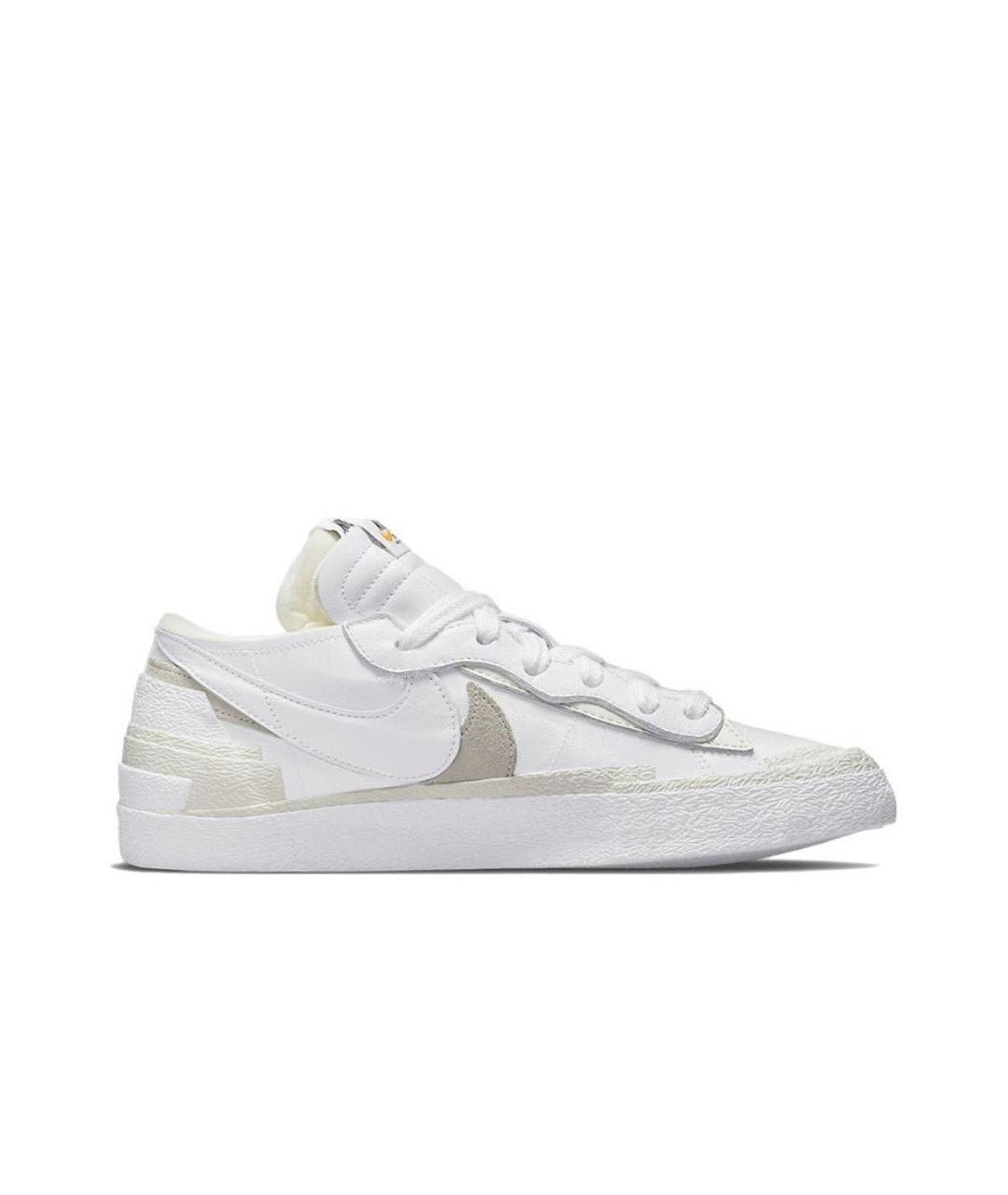 Nike blazer high sacai white grey online