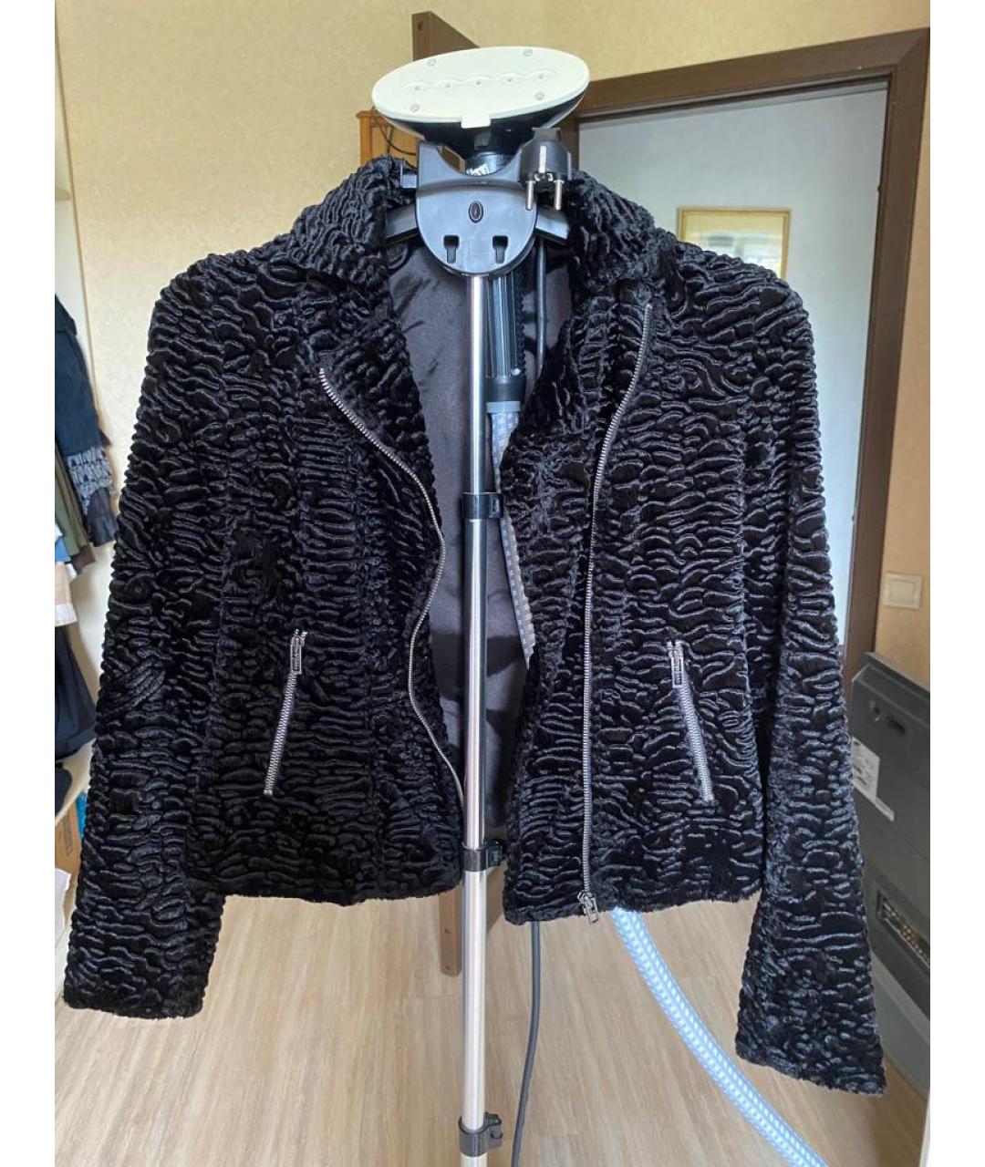 ARMANI EXCHANGE Черный полиэстеровый жакет/пиджак, фото 7