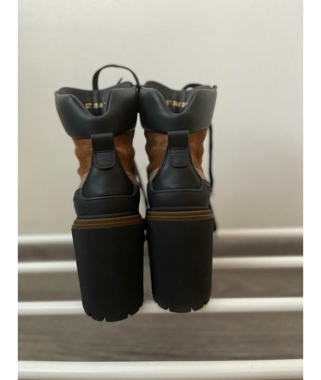 DOLCE&GABBANA Мульти кожаные ботинки, фото 3