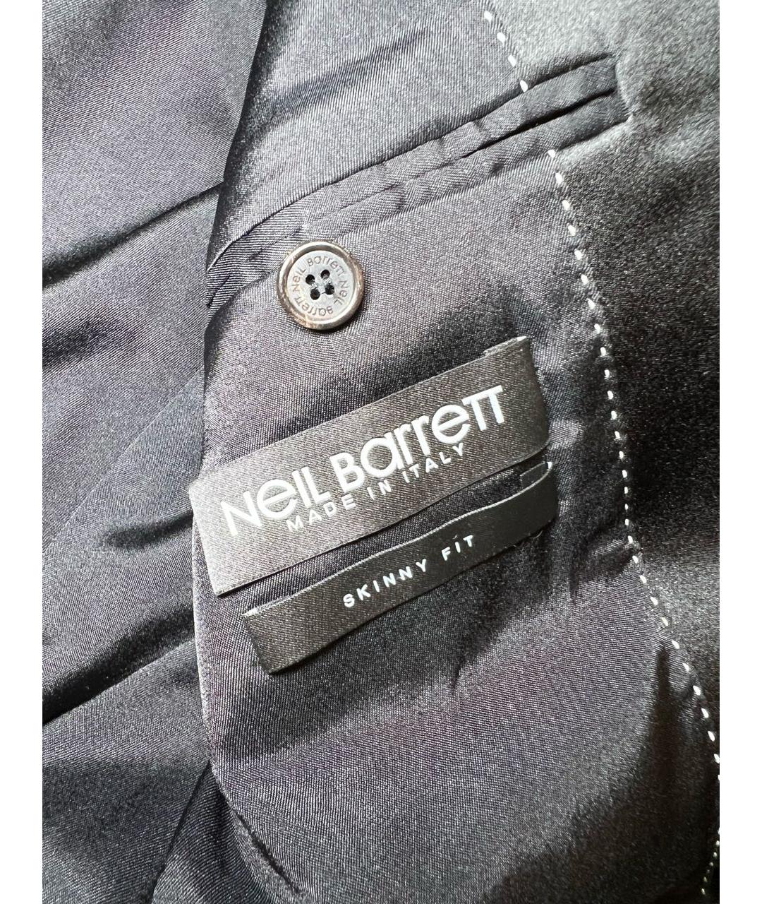 NEIL BARRETT Черный жакет/пиджак, фото 4