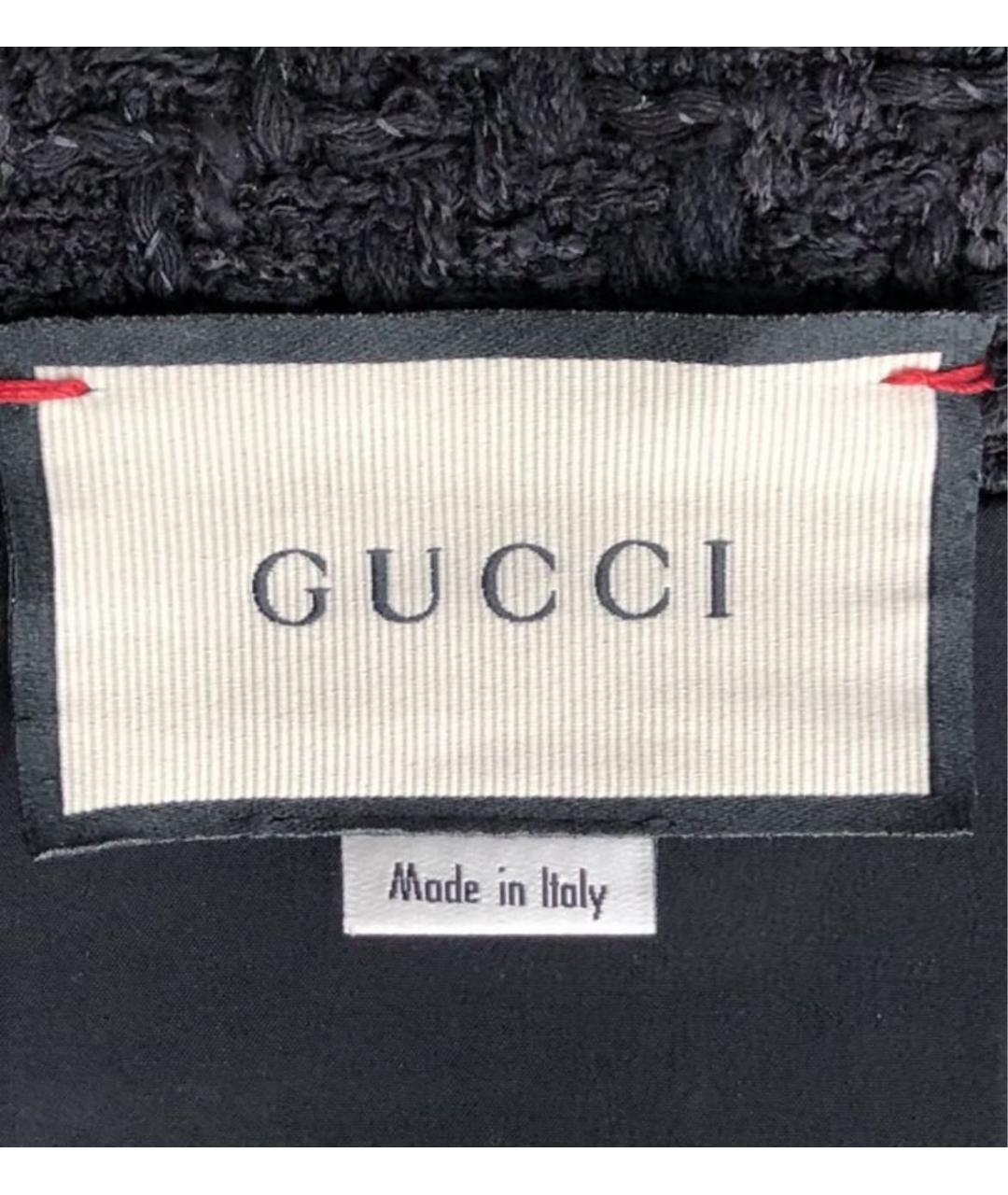 GUCCI Желтая ацетатная юбка мини, фото 4