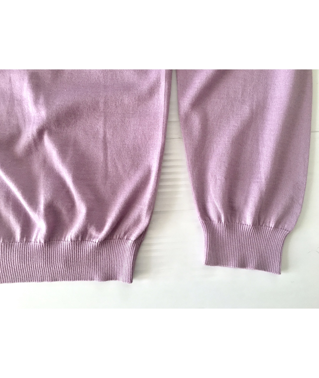 BILANCIONI Фиолетовый кашемировый джемпер / свитер, фото 7