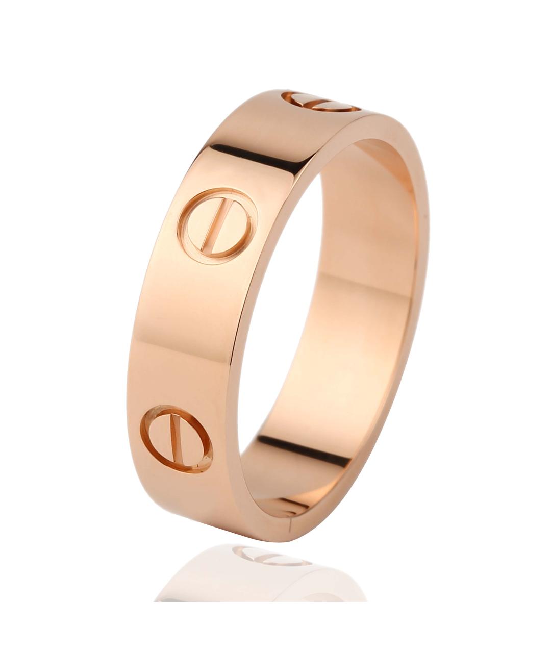 CARTIER Золотое кольцо из розового золота, фото 3