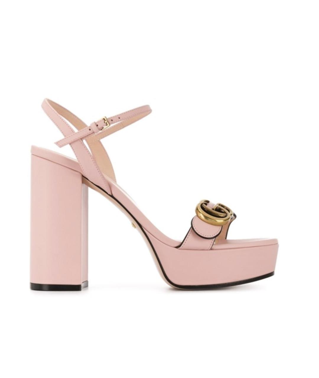 GUCCI Розовые босоножки, фото 1