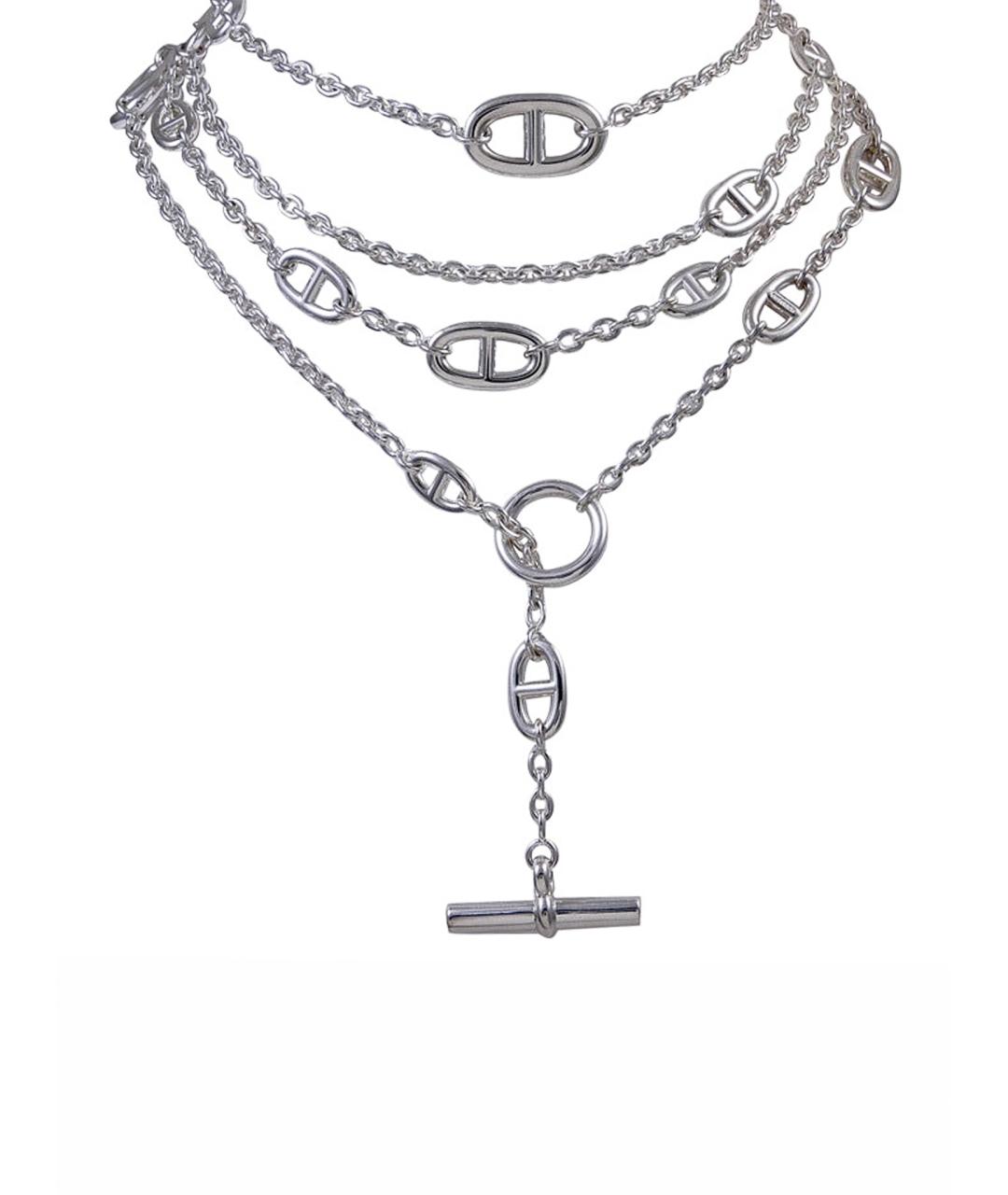 HERMES Серебряная подвеска, фото 1