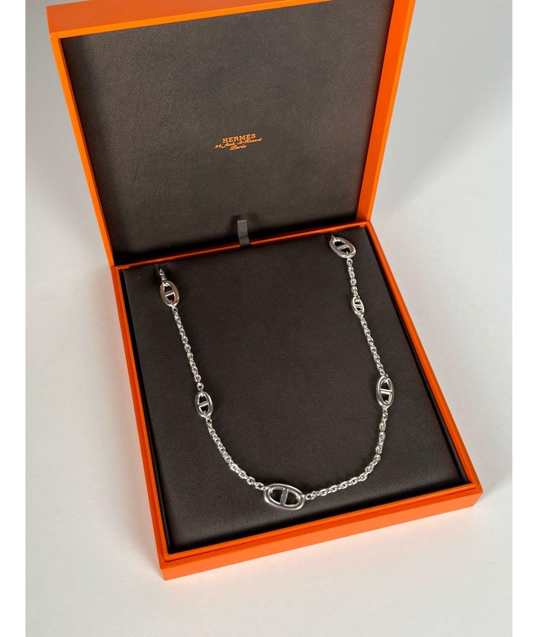 HERMES Серебряная подвеска, фото 4