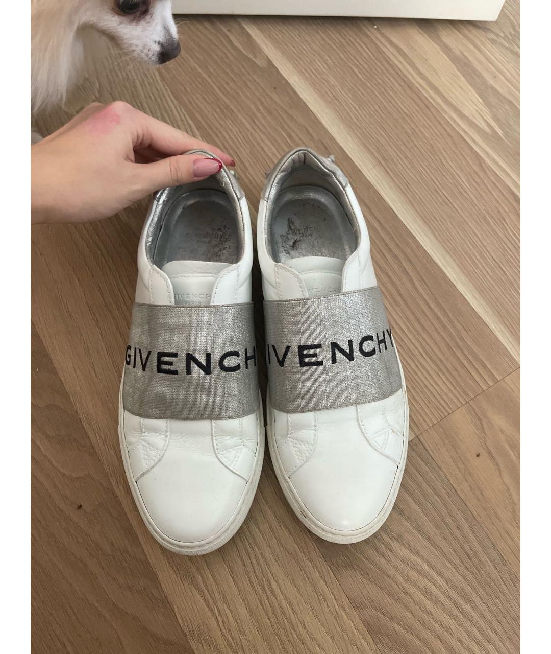 GIVENCHY Белые кеды, фото 2