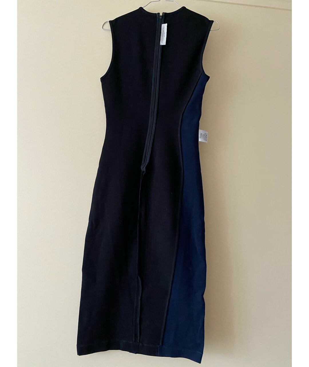 STELLA MCCARTNEY Темно-синее вискозное повседневное платье, фото 3