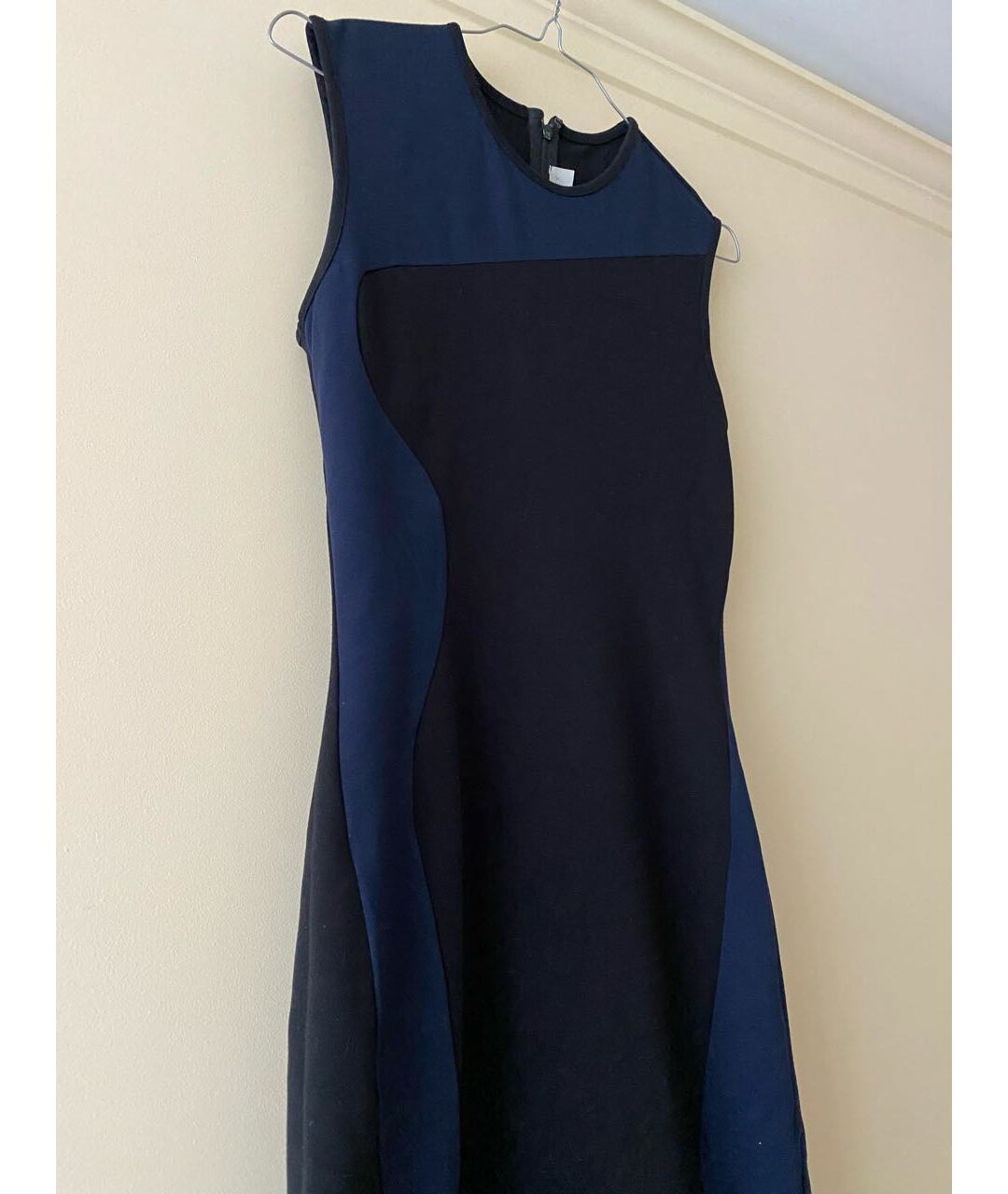 STELLA MCCARTNEY Темно-синее вискозное повседневное платье, фото 5