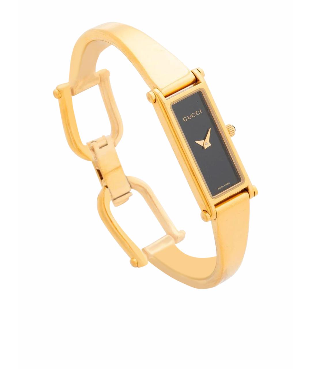 GUCCI Золотые часы, фото 4