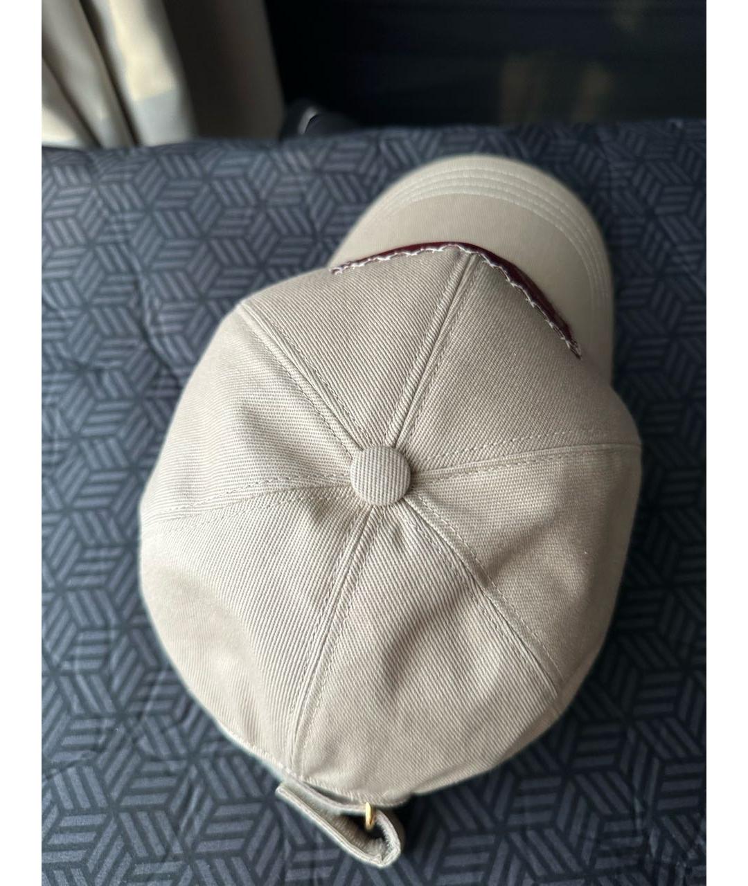 GUCCI Бежевая кепка/бейсболка, фото 3