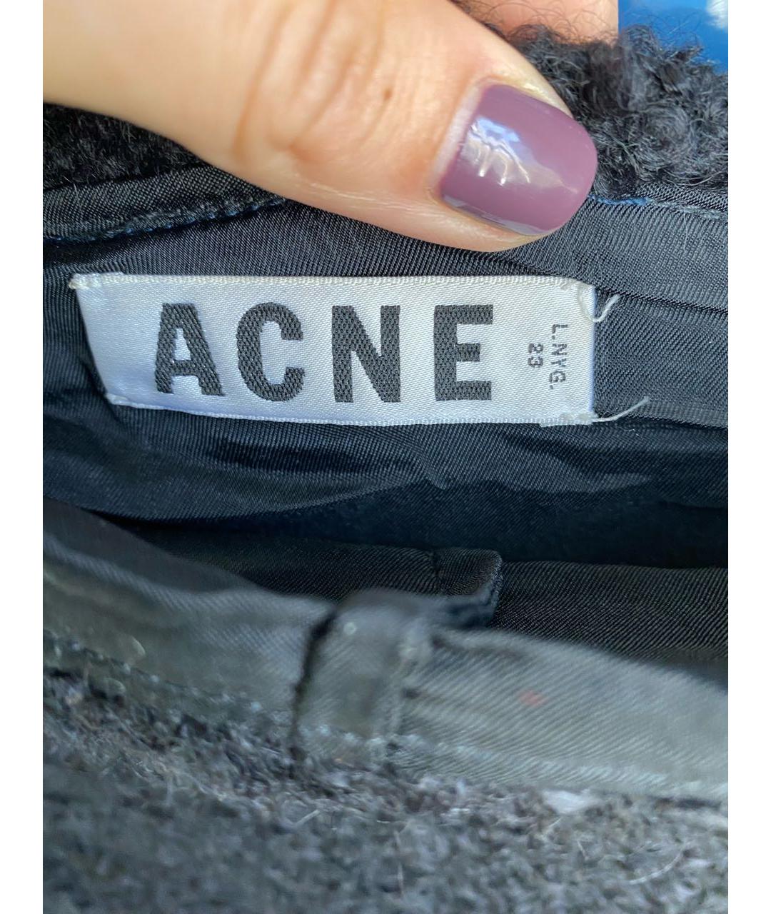 ACNE STUDIOS Черная юбка миди, фото 4