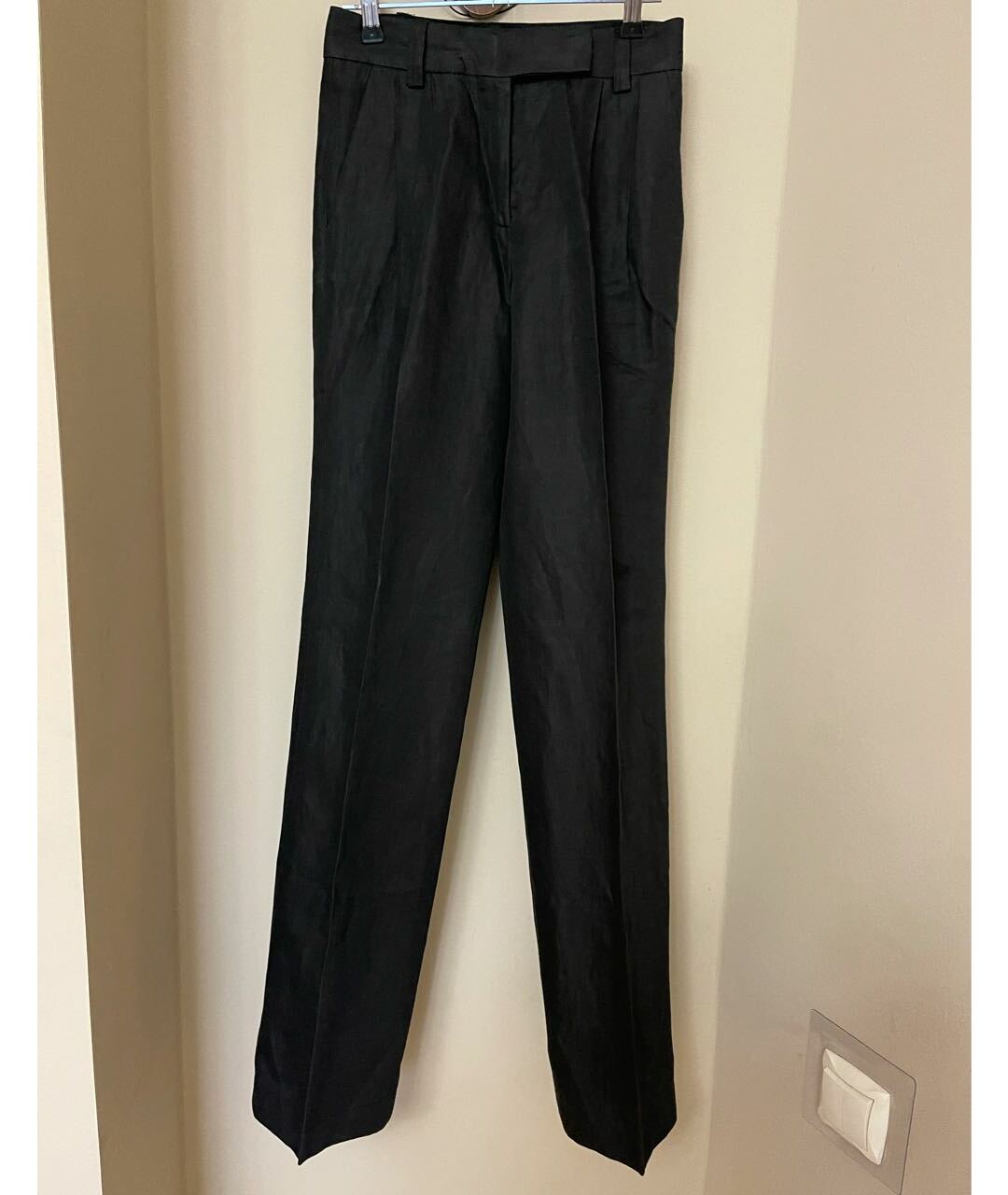 MISSONI Черные хлопковые брюки широкие, фото 7