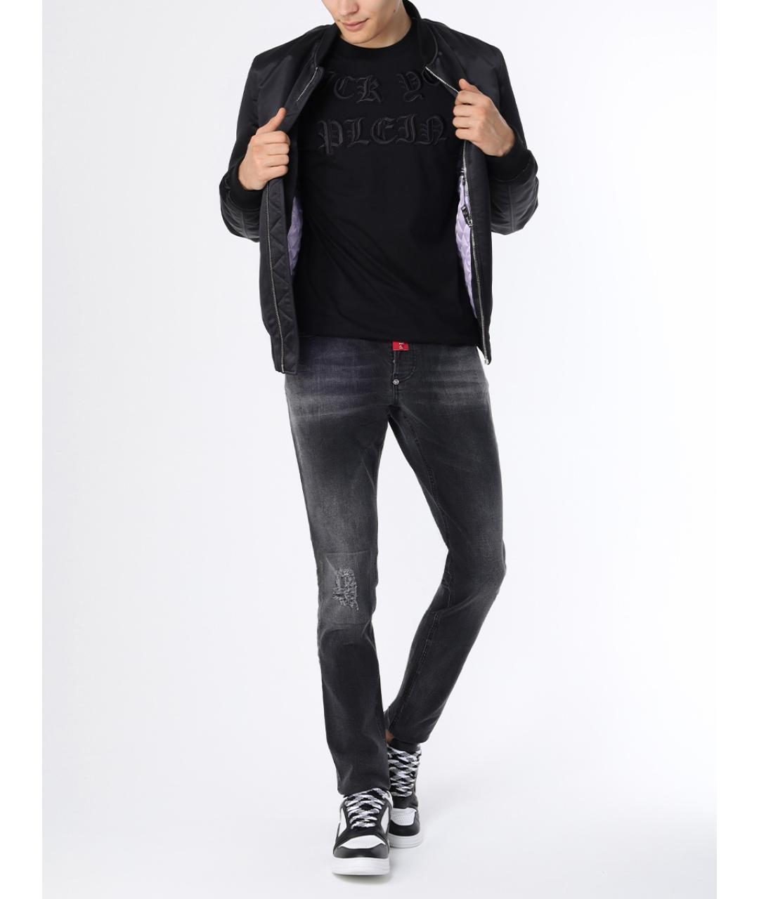 PHILIPP PLEIN Черная футболка, фото 2