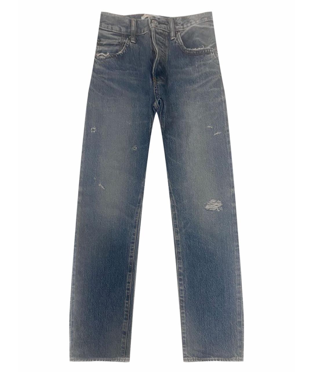 MOUSSY Синие прямые джинсы, фото 1