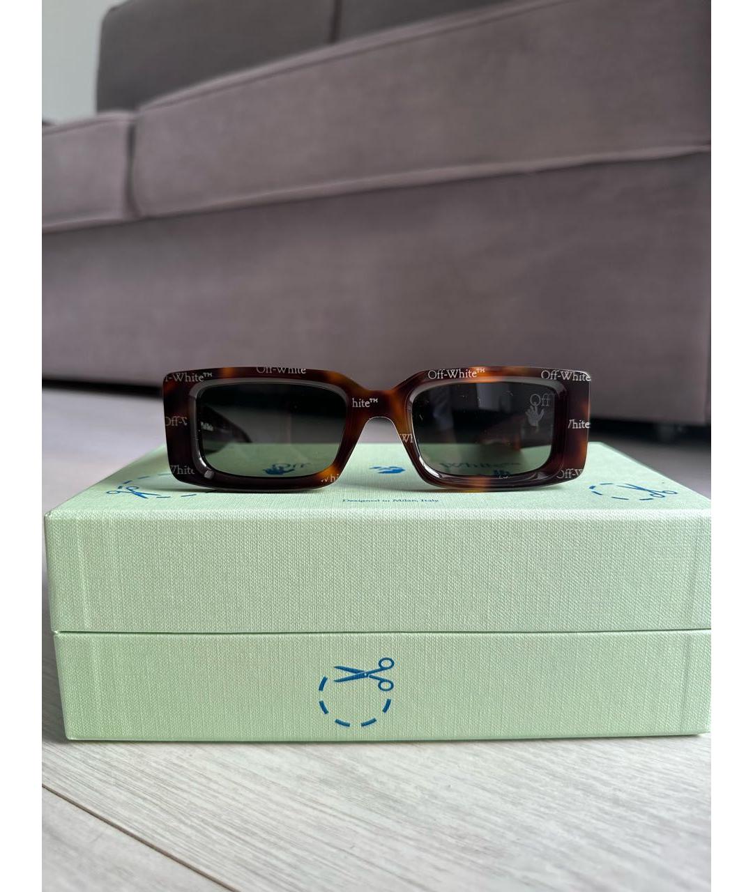 OFF-WHITE Мульти пластиковые солнцезащитные очки, фото 5