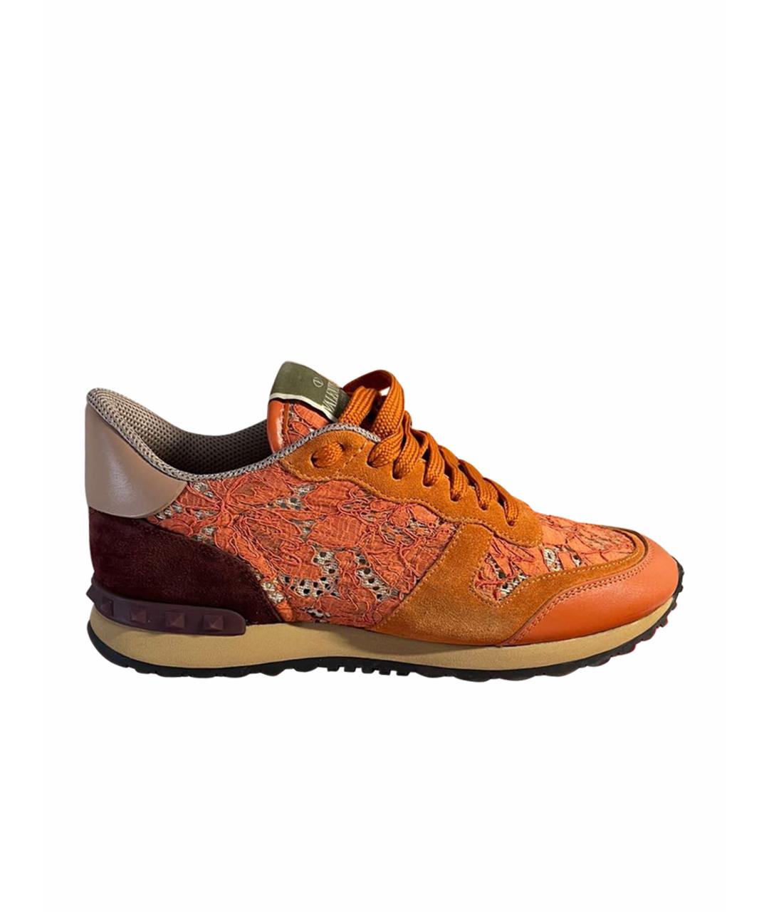 RED VALENTINO Оранжевое кроссовки, фото 1