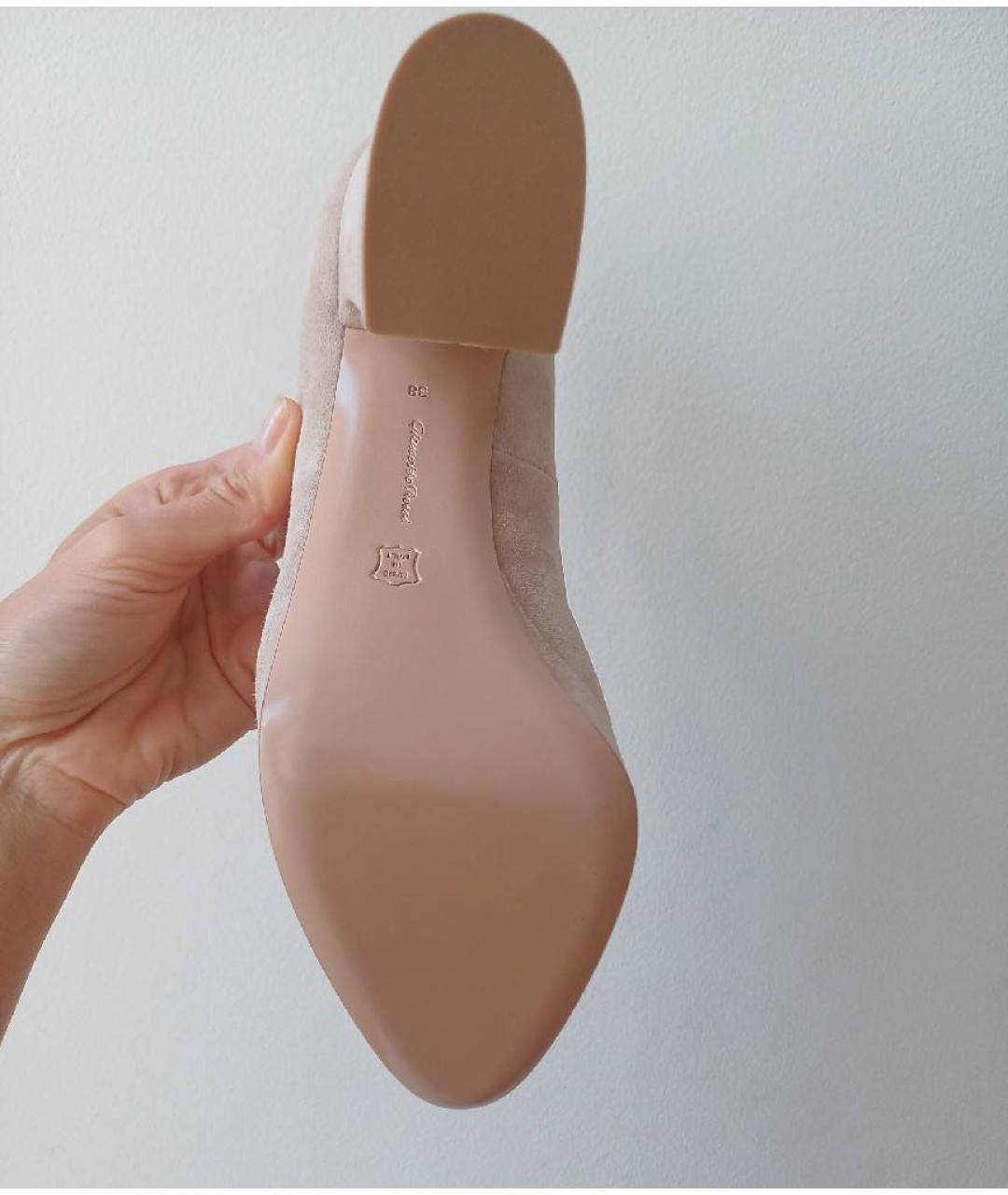 GIANVITO ROSSI Замшевые туфли, фото 5